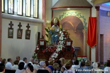 Procesión religiosa en El Ejido (Foto Francisco Javier Santana)
